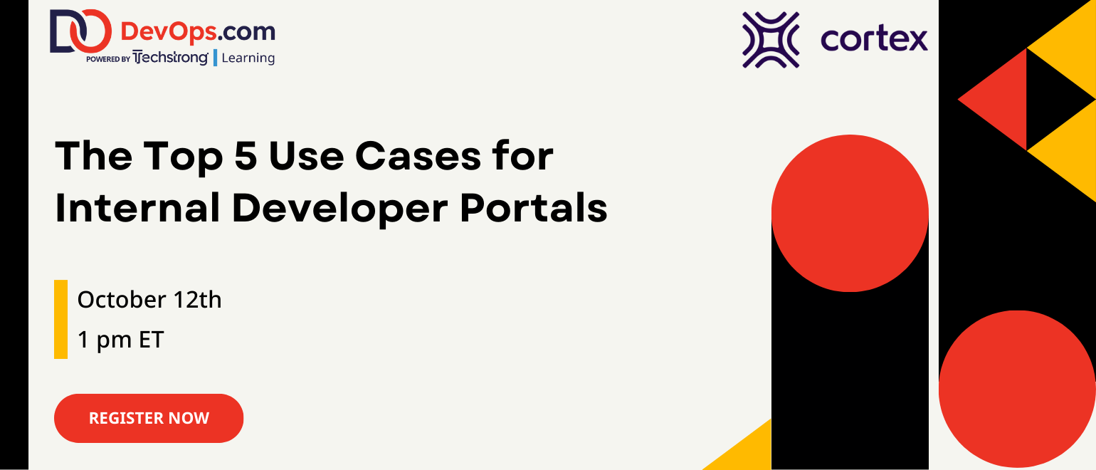 The Top 5 Use Cases for Internal Developer Portals