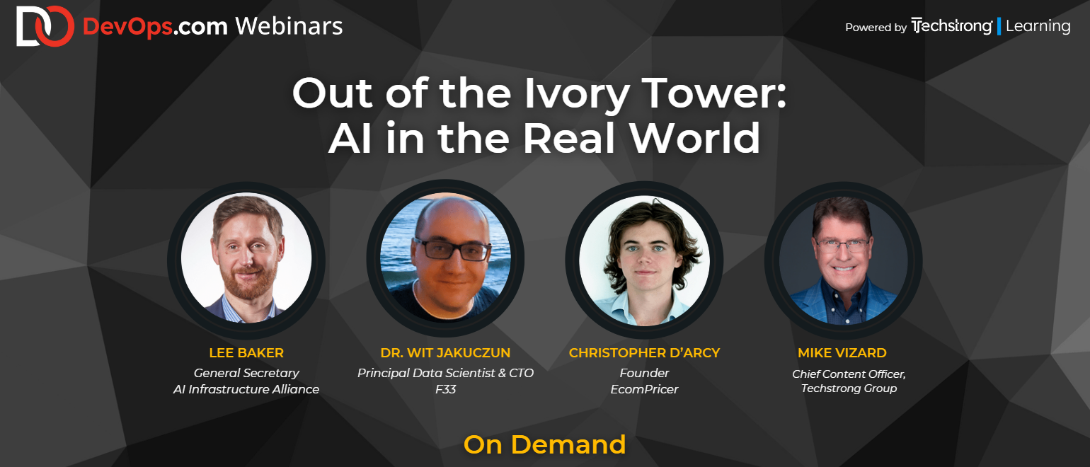 Out of the Ivory Tower: Ai in the Real World