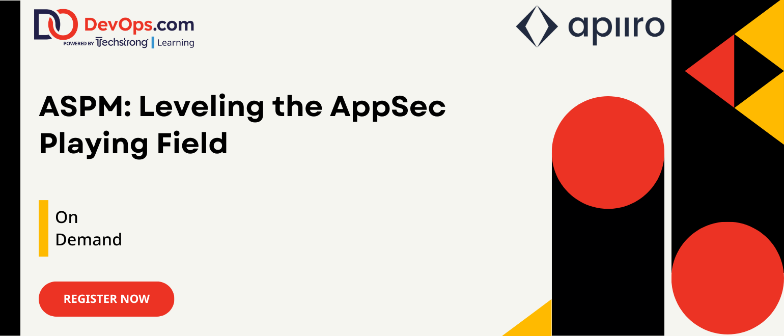 ASPM: Leveling the AppSec Plaing Field