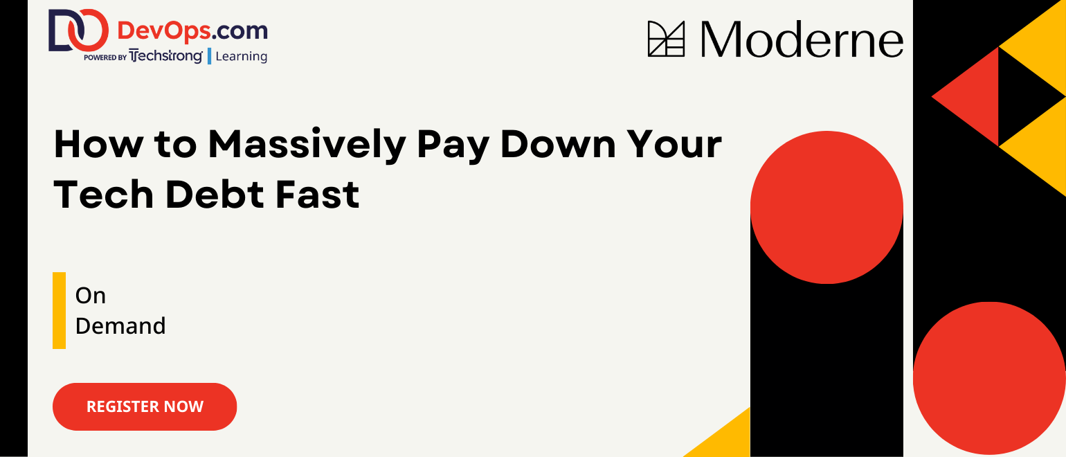 How to Massively Pay Down Your Tech Debt Fast