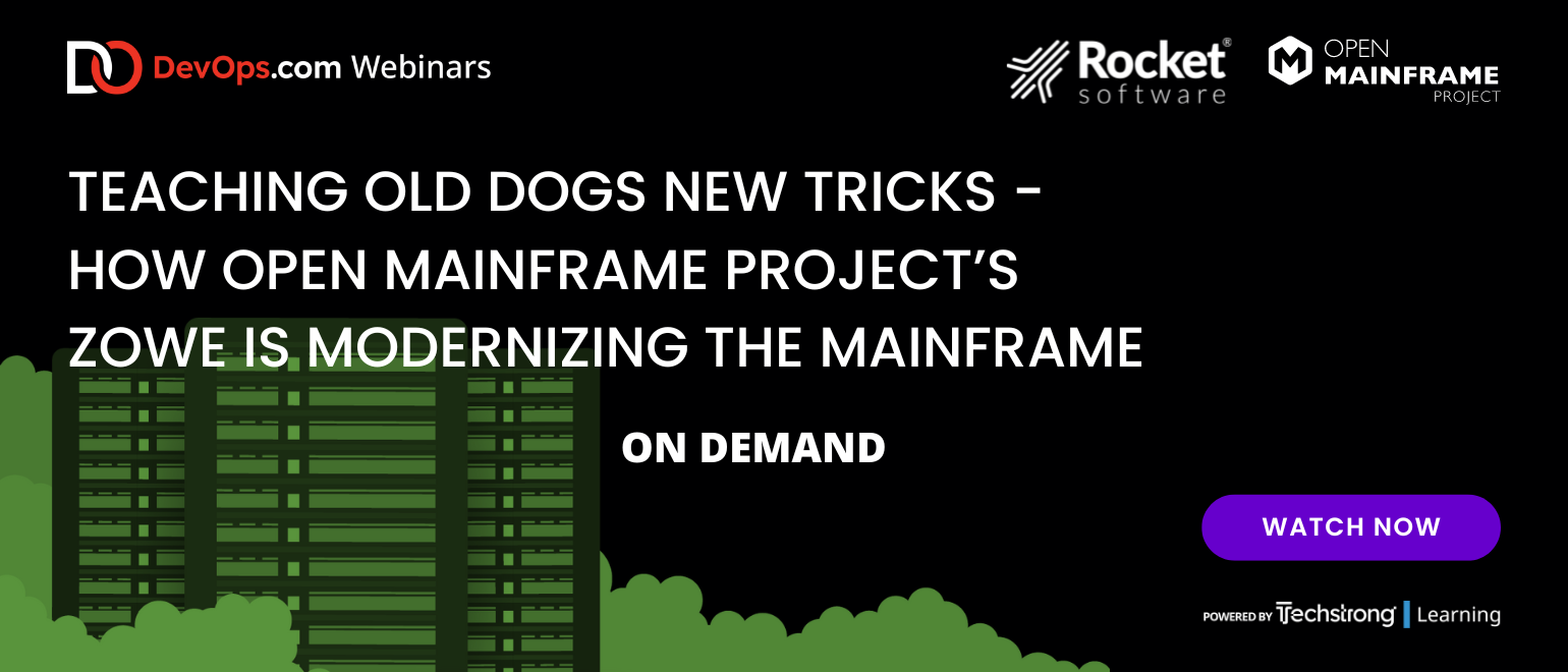 Teaching Old Dogs New Tricks - How Open Mainframe Project’s Zowe is Modernizing the Mainframe