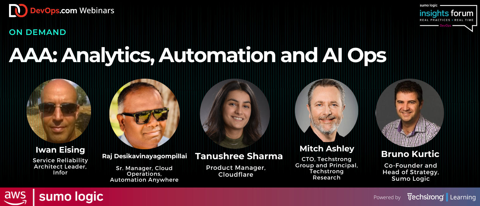 AAA: Analytics, Automation and AI Ops