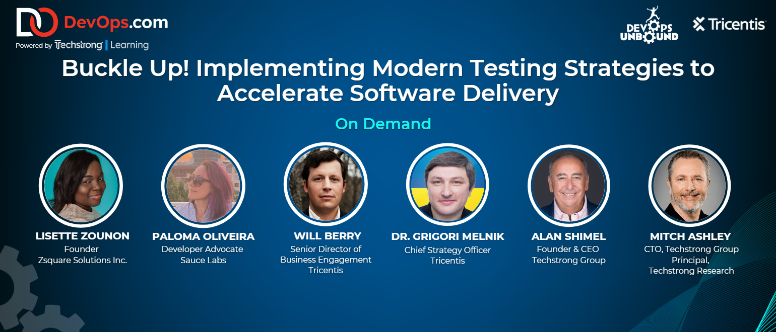 Buckle Up! Implementing Modern Testing Strategies to Accelerate Software Delivery