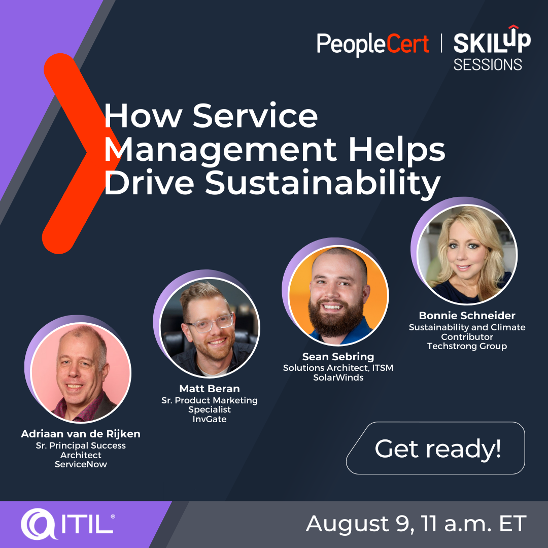 How Service Management Helps Drive Sustainability
