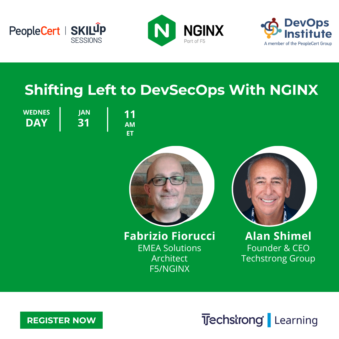 On Demand - Shifting Left to DevSecOps With NGINX